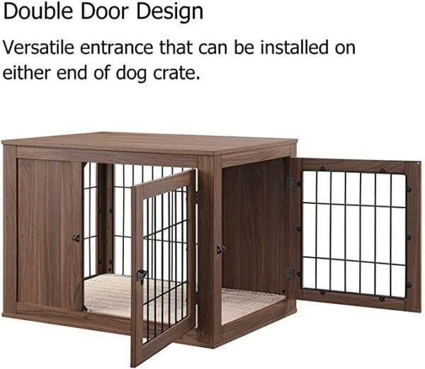 Furniture Style Indoor Dog Crate/Dog House with Cushion