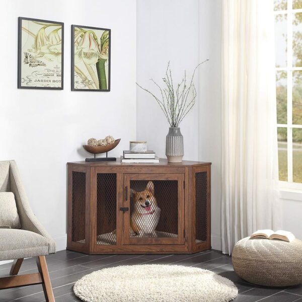 Indoor Corner Dog Crate