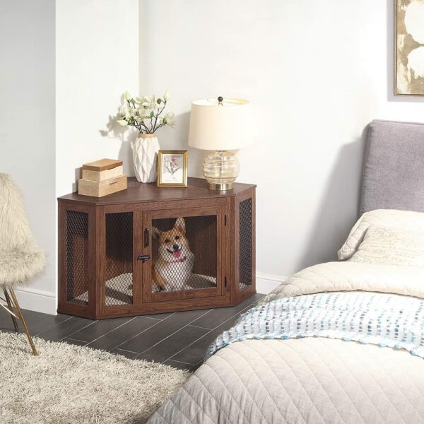 Indoor Corner Dog Crate