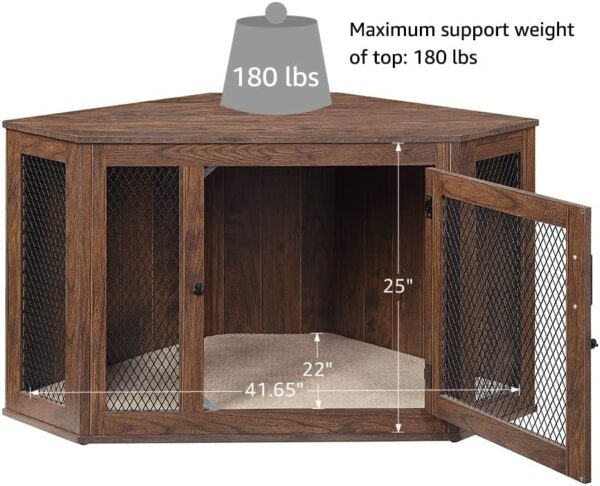 Indoor Corner Dog Crate