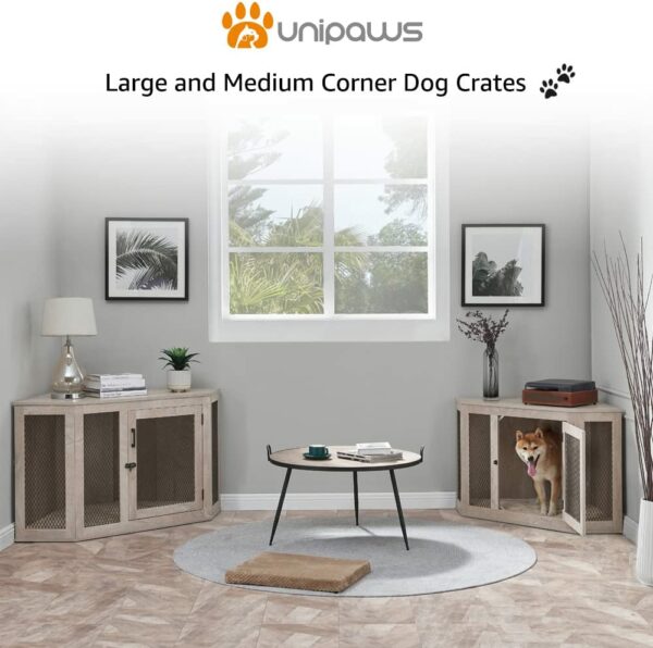 Indoor Corner Dog Crate