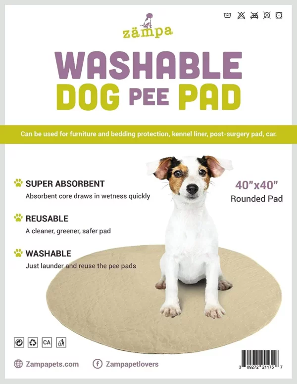 Washable Pee Pads for Dogs | Waterproof Mat | Great for Playpens.