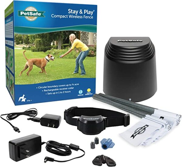 Stay & Play Compact Wireless Fence