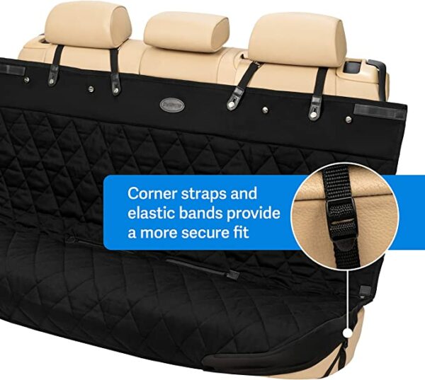 Happy Ride Quilted Bench Seat Cover