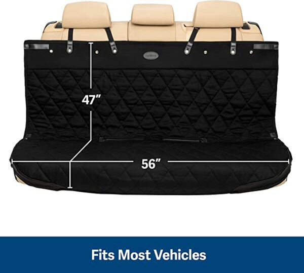 Happy Ride Quilted Bench Seat Cover