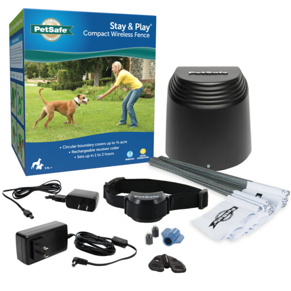 Stay & Play Compact Wireless Fence