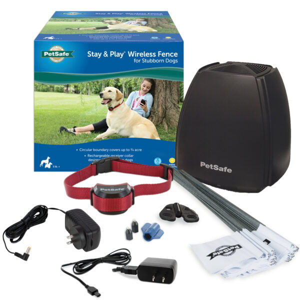 Stay & Play Wireless Fence for Stubborn Dogs