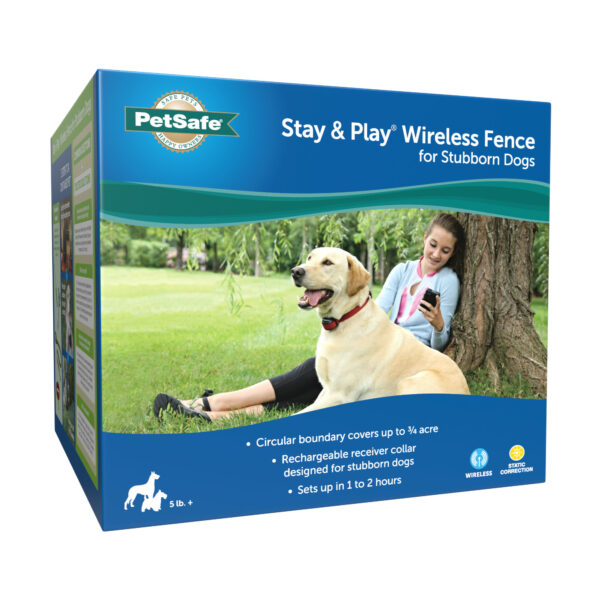 Stay & Play Wireless Fence for Stubborn Dogs