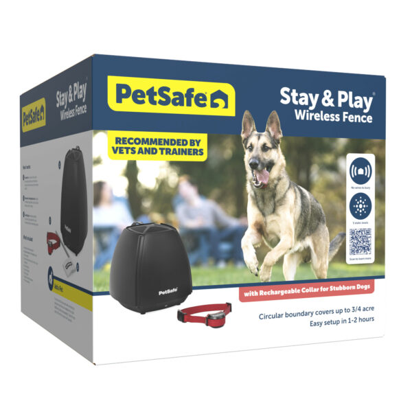 Stay & Play Wireless Fence for Stubborn Dogs