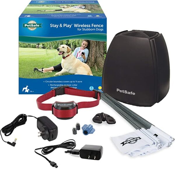 Stay & Play Wireless Fence for Stubborn Dogs