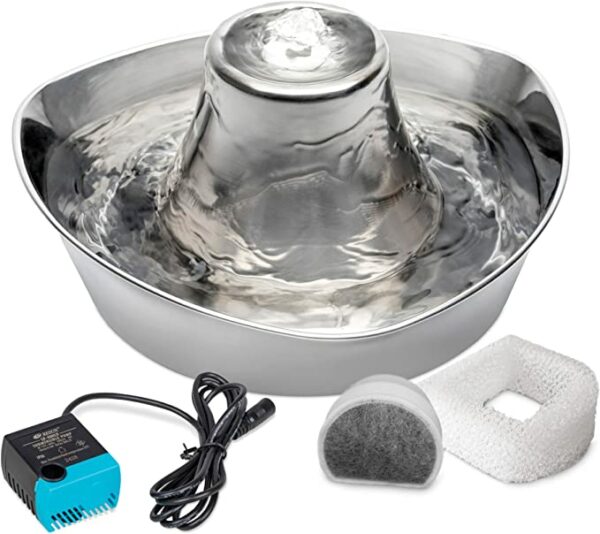 PetSafe Seaside Stainless Pet Fountain